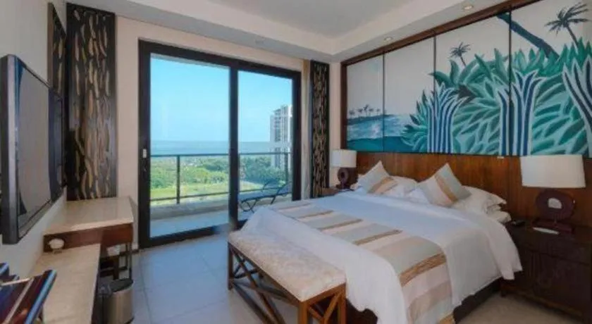 Bed in Boao Holliyard Hotel