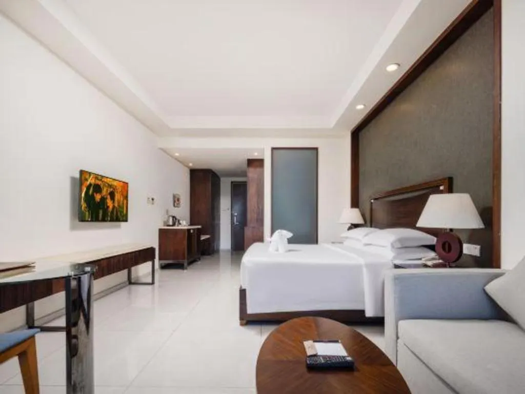 Bed in Boao Holliyard Hotel