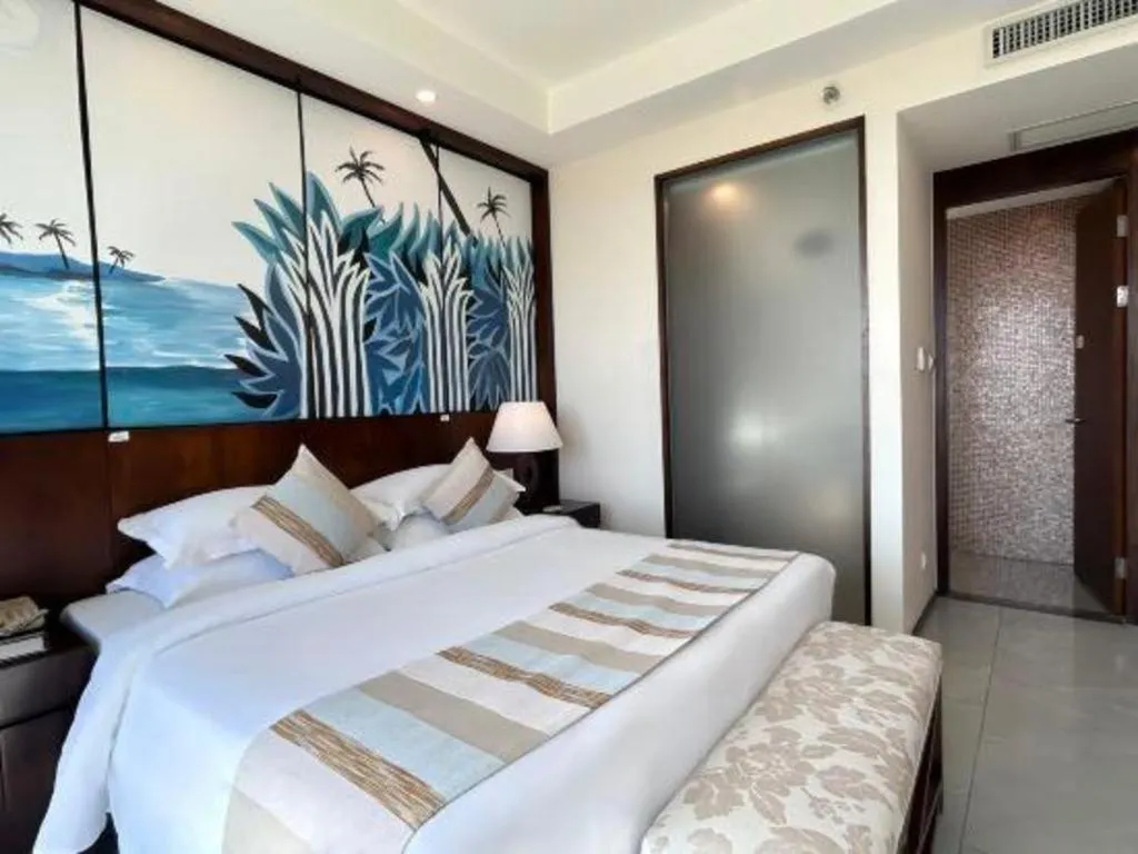 Bed in Boao Holliyard Hotel