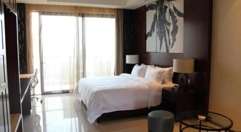 Bed in Boao Holliyard Hotel