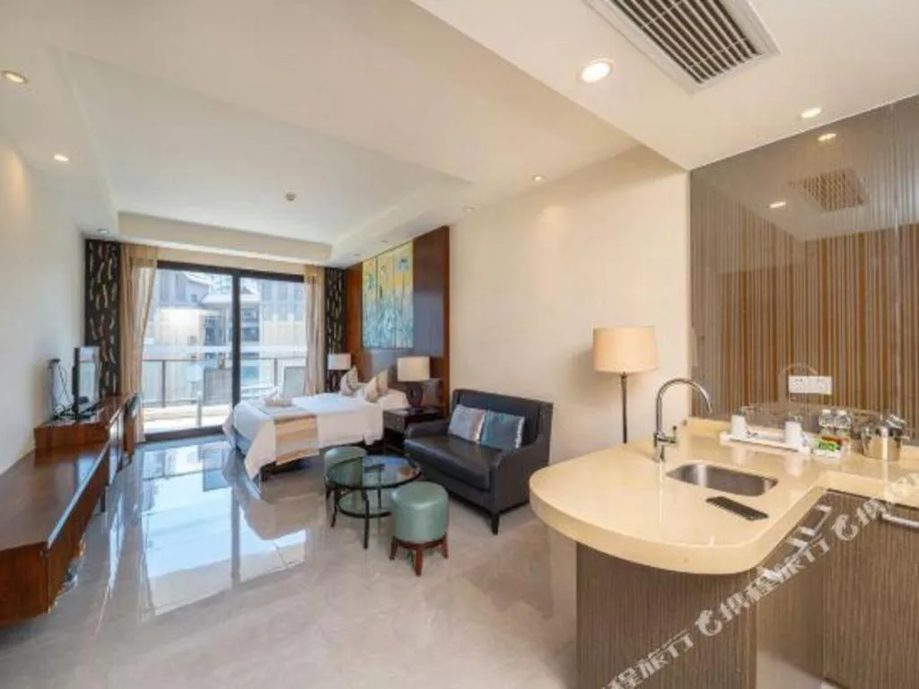 Bed in Boao Holliyard Hotel