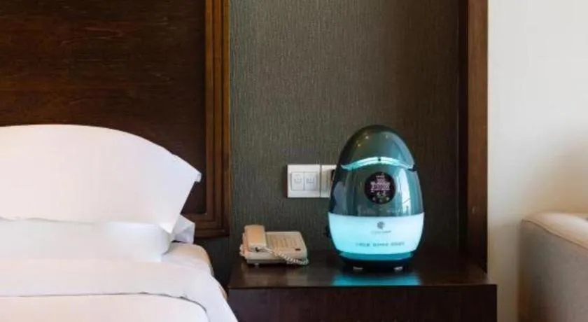 Bed in Boao Holliyard Hotel