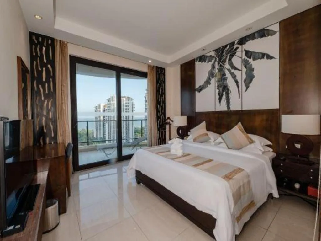 Bed in Boao Holliyard Hotel