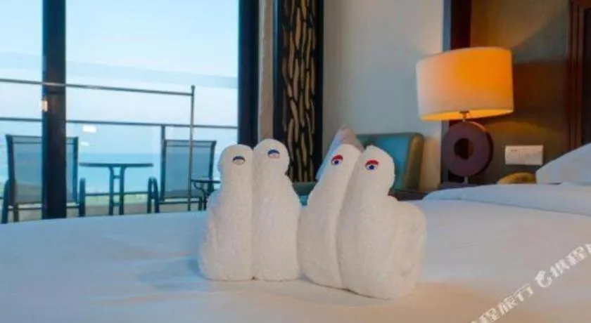 Bed in Boao Holliyard Hotel