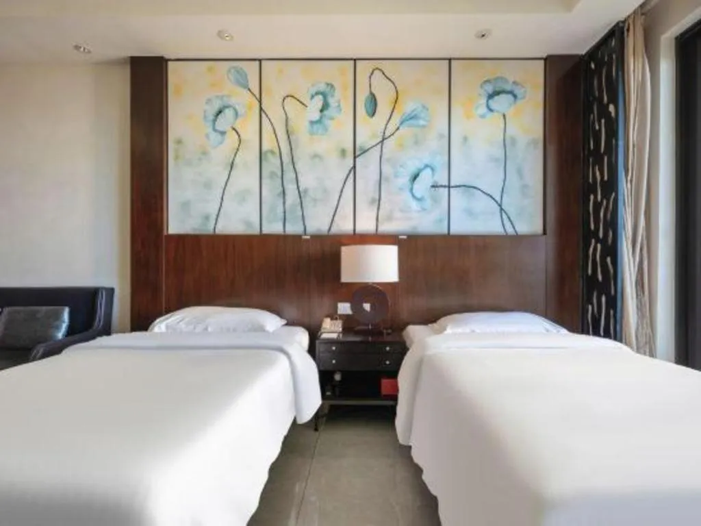 Bed in Boao Holliyard Hotel