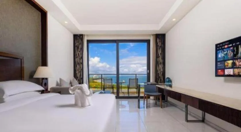 Bed in Boao Holliyard Hotel