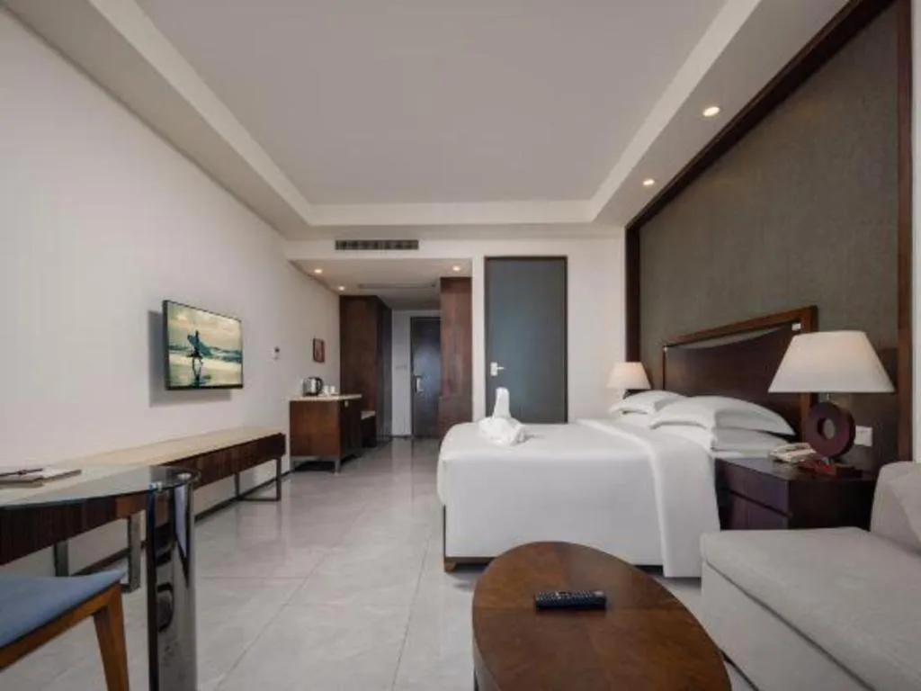 Bed in Boao Holliyard Hotel