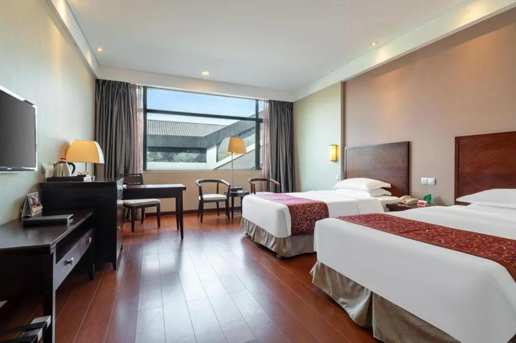 Bed in Ramada by Wyndham Suzhou Luzhi