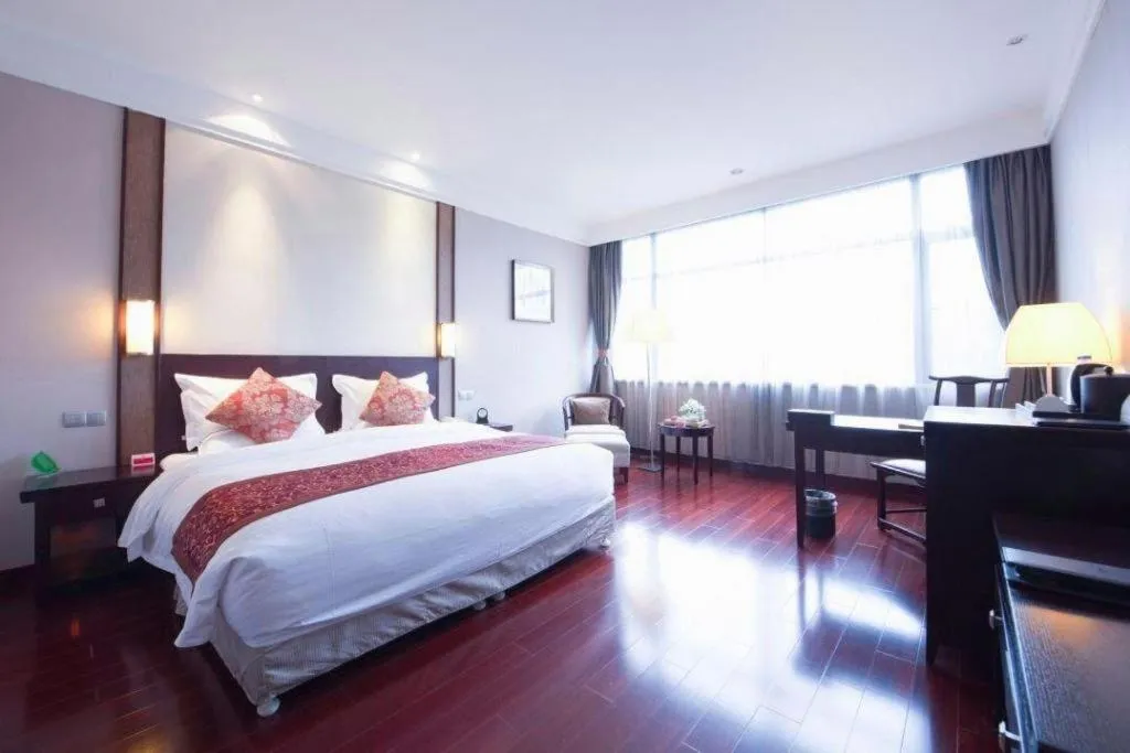 Bed in Ramada by Wyndham Suzhou Luzhi