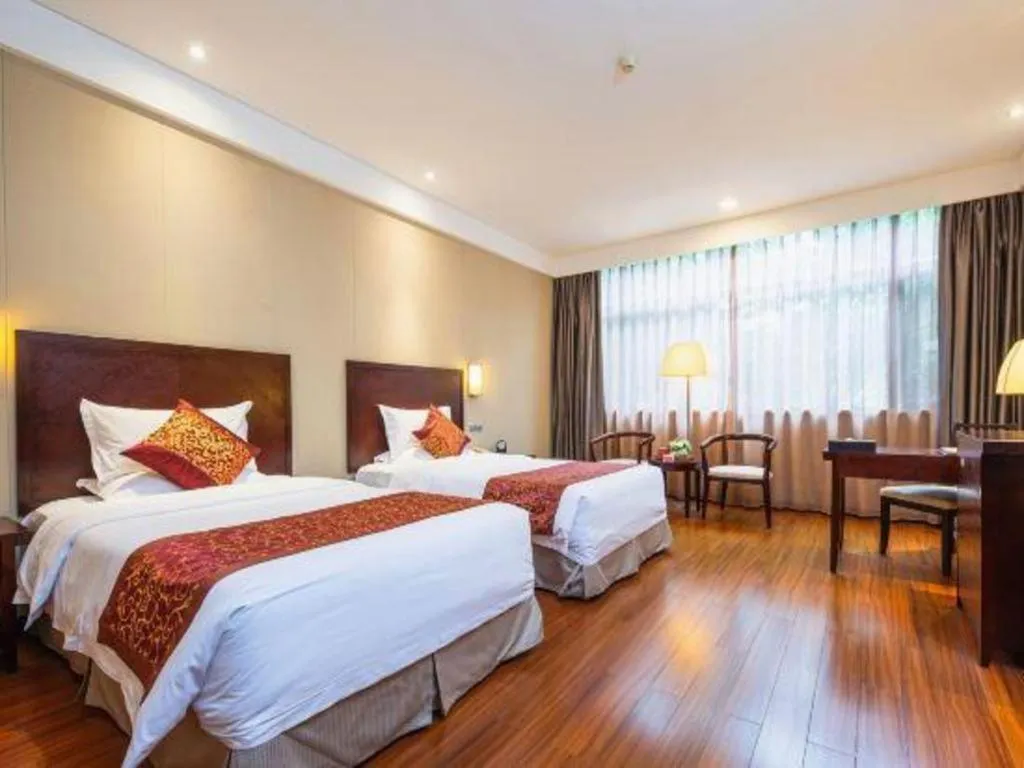 Bed in Ramada by Wyndham Suzhou Luzhi