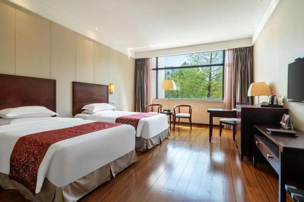 Bed in Ramada by Wyndham Suzhou Luzhi