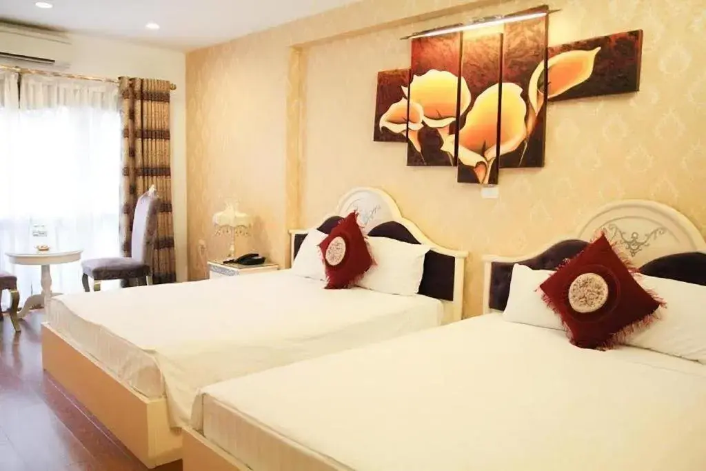 Bed in Hanoi Inner Hotel Bed in Hanoi Inner Hotel