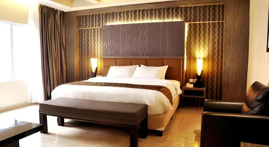 Bed in Zia Hotel Boutique Batam