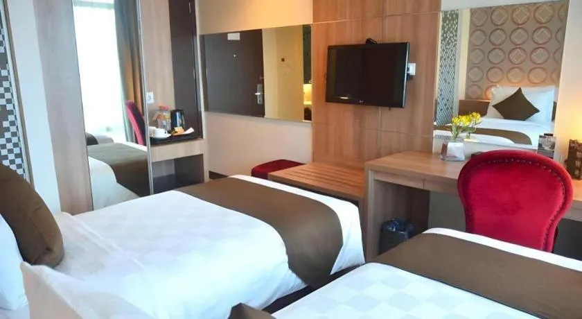 Bed in d'primahotel Mega Kuningan