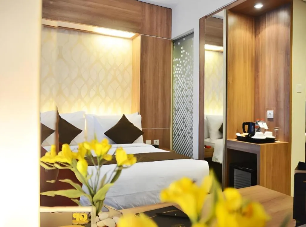 Bed in d'primahotel Mega Kuningan