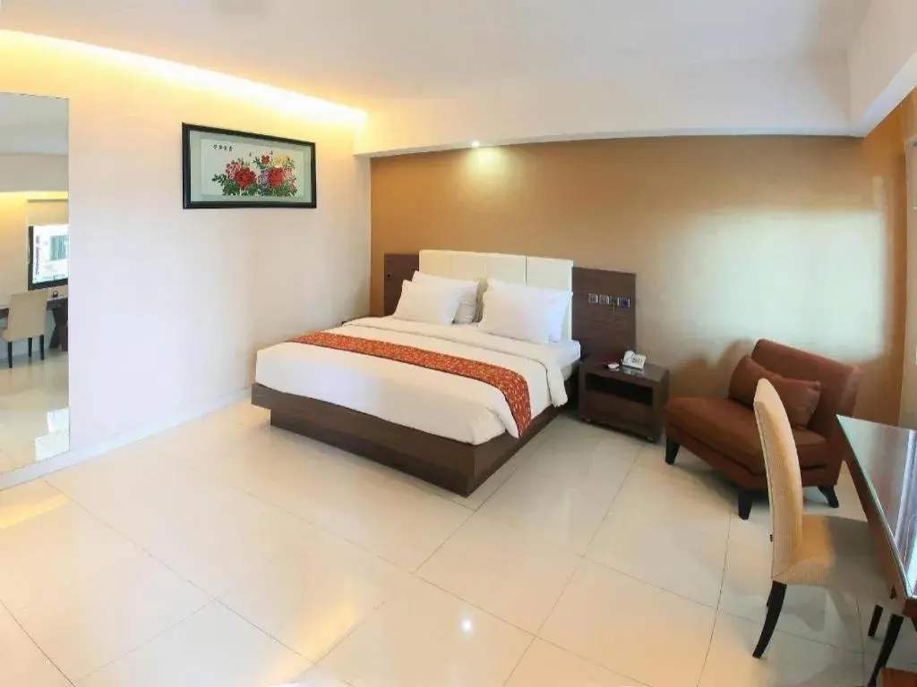 Bed in Kenari Asri Hotel Bed in Kenari Asri Hotel