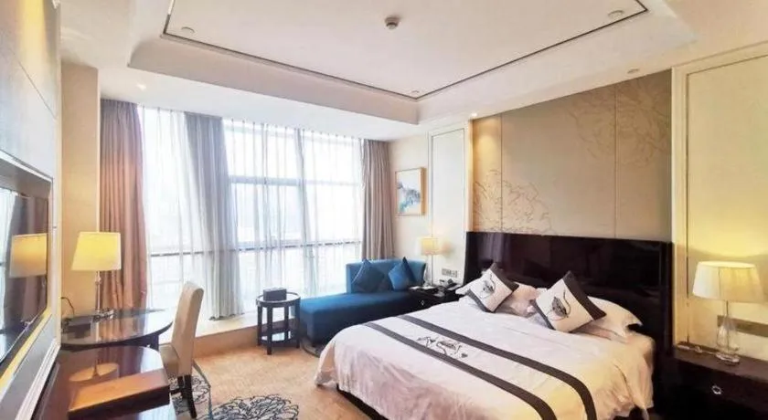 Bed in Hangzhou Huachen Fengting Hotel