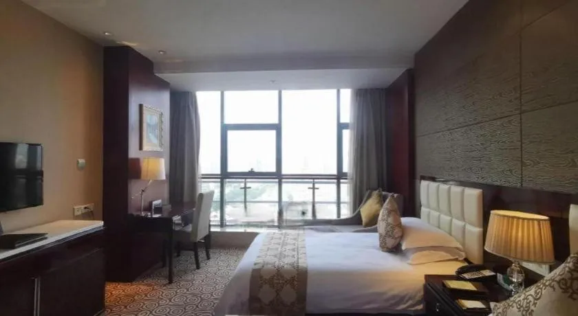 Bed in Hangzhou Huachen Fengting Hotel