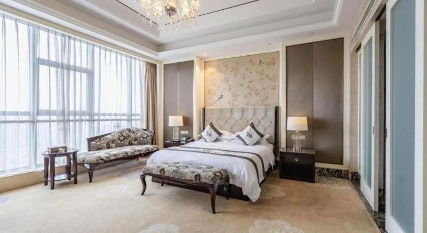 Bed in Hangzhou Huachen Fengting Hotel