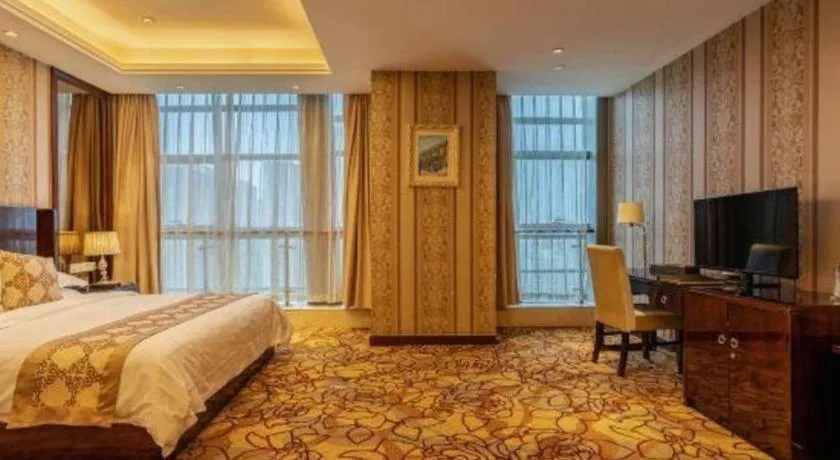 Bed in Hangzhou Huachen Fengting Hotel