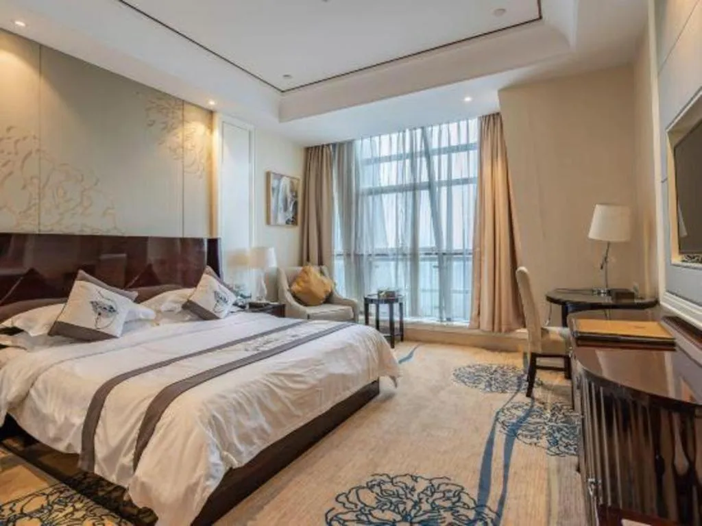 Bed in Hangzhou Huachen Fengting Hotel