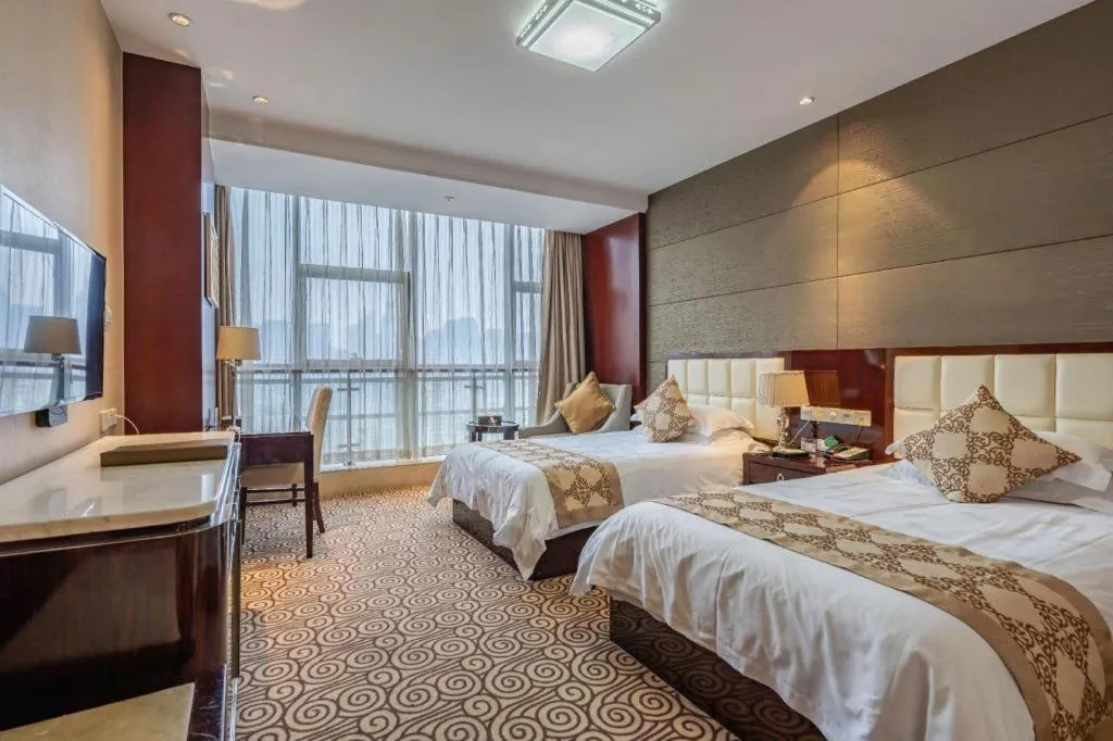 Bed in Hangzhou Huachen Fengting Hotel