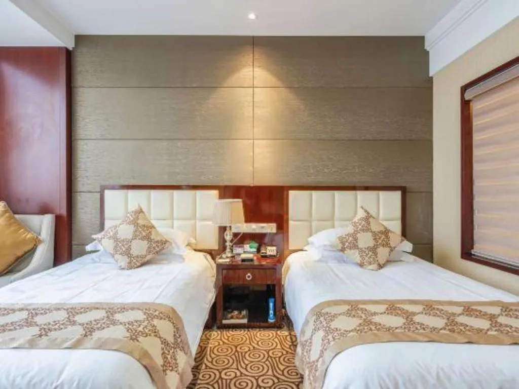 Bed in Hangzhou Huachen Fengting Hotel