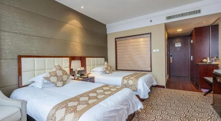Bed in Hangzhou Huachen Fengting Hotel