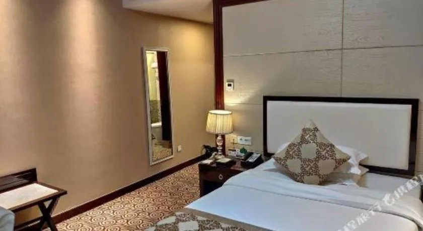 Bed in Hangzhou Huachen Fengting Hotel