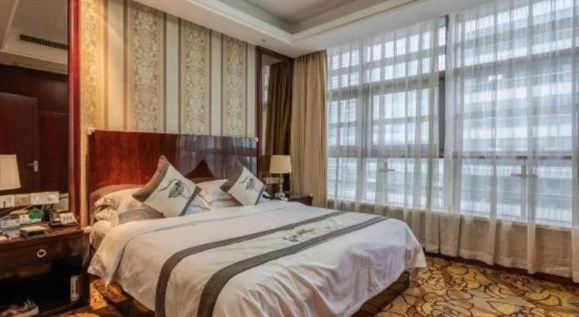 Bed in Hangzhou Huachen Fengting Hotel