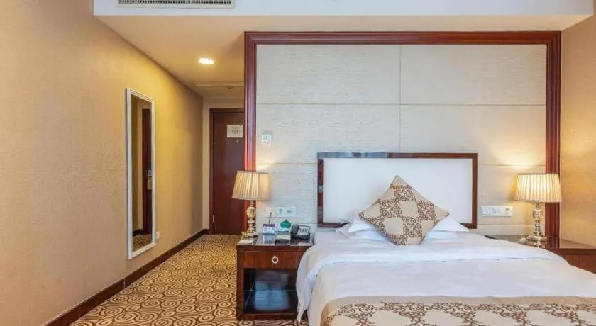 Bed in Hangzhou Huachen Fengting Hotel