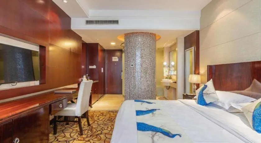 Bed in Hangzhou Huachen Fengting Hotel
