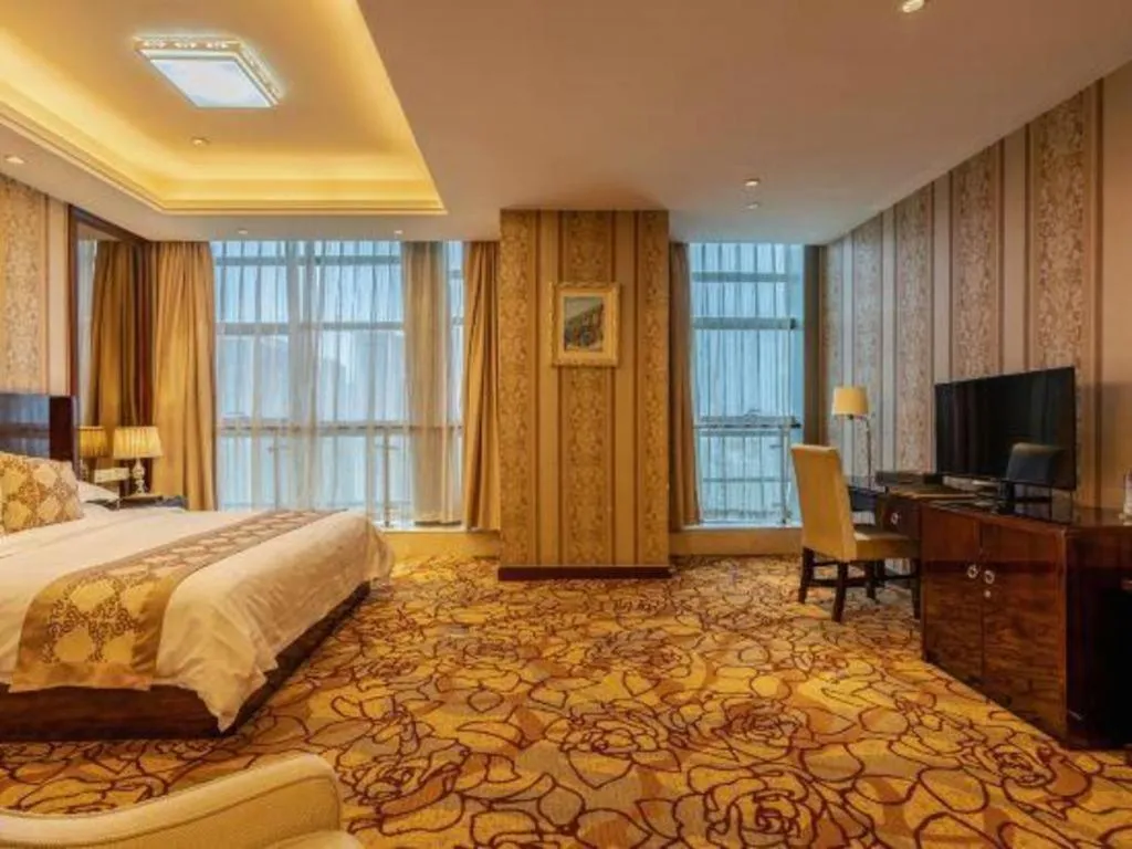 Bed in Hangzhou Huachen Fengting Hotel