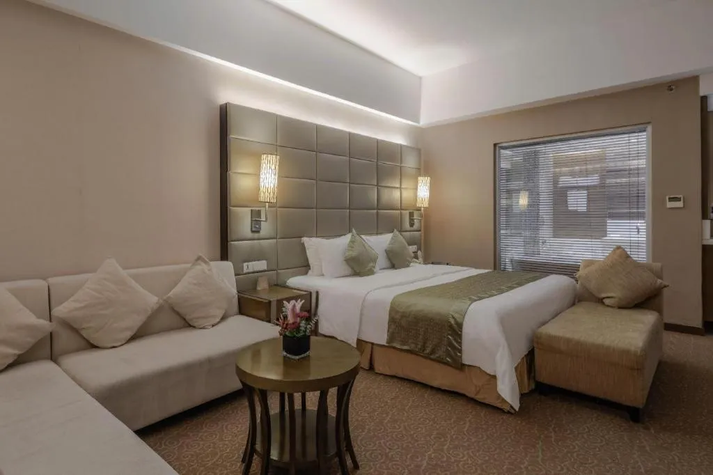 Bed in Jiaxin Conifer Hotel Shunde