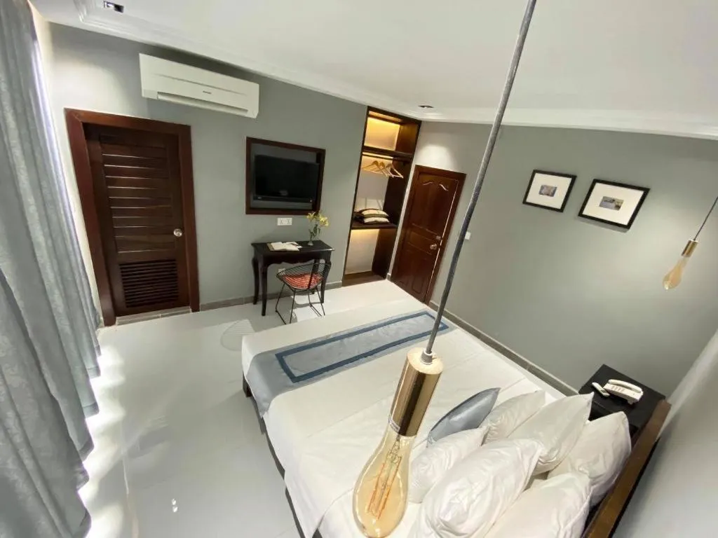 Bed in Reasmey Cheanich Hotel