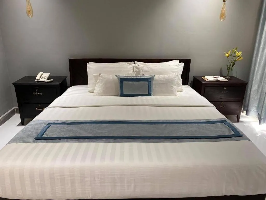 Bed in Reasmey Cheanich Hotel