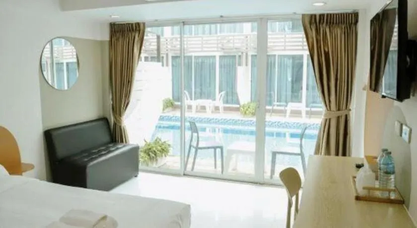 Bed in Pool Villa @Donmueang