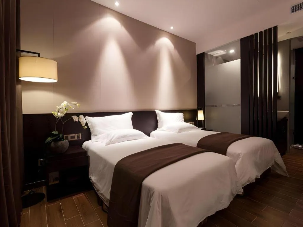 Bed in H Life Hotel Nanshan Branch