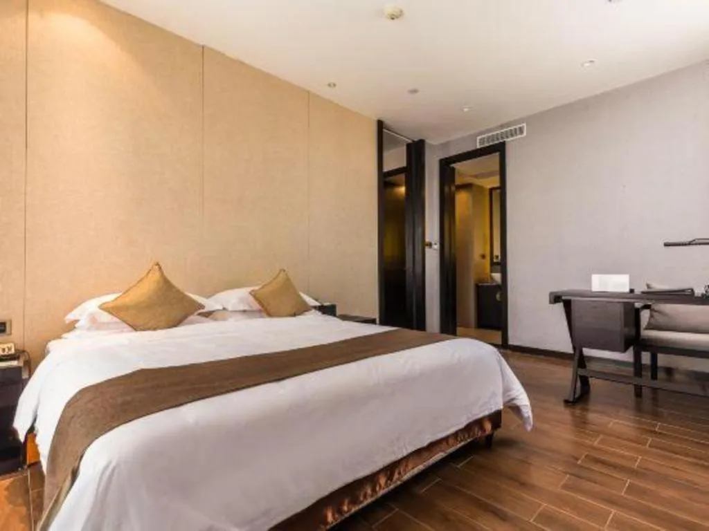 Bed in H Life Hotel Nanshan Branch