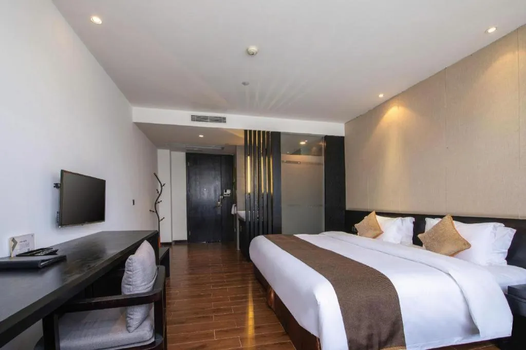 Bed in H Life Hotel Nanshan Branch