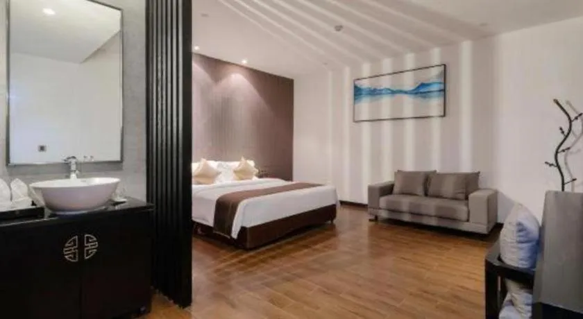 Bed in H Life Hotel Nanshan Branch