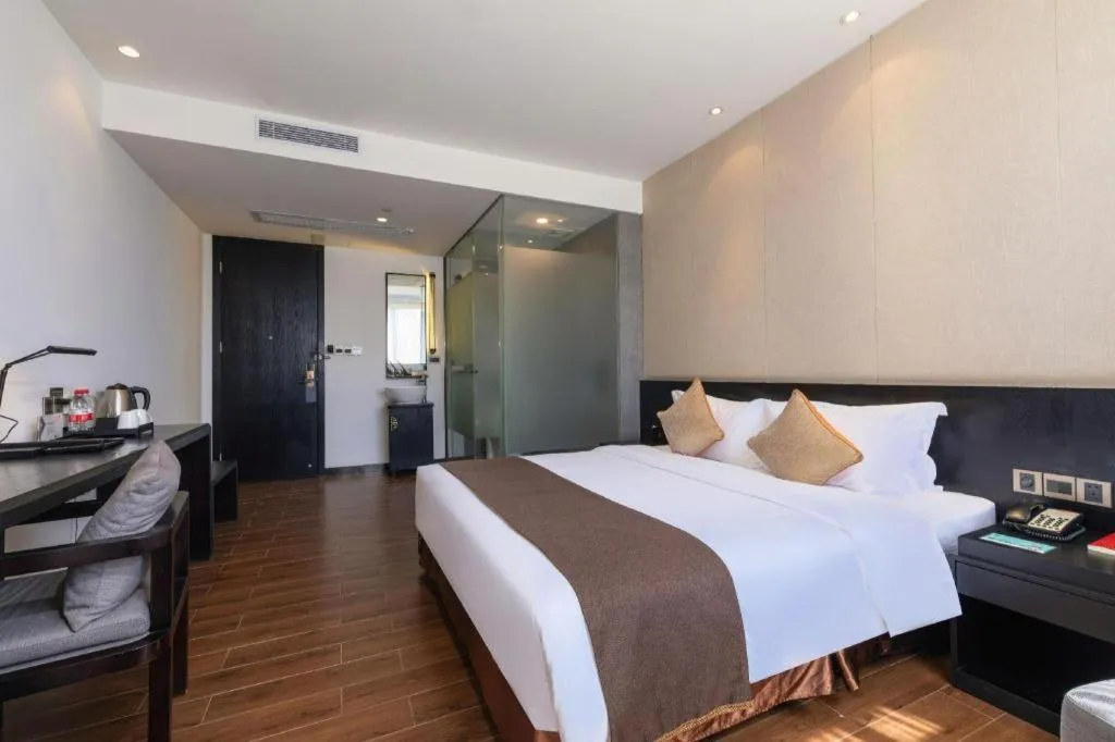 Bed in H Life Hotel Nanshan Branch