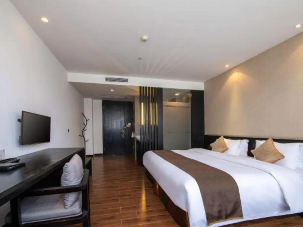 Bed in H Life Hotel Nanshan Branch