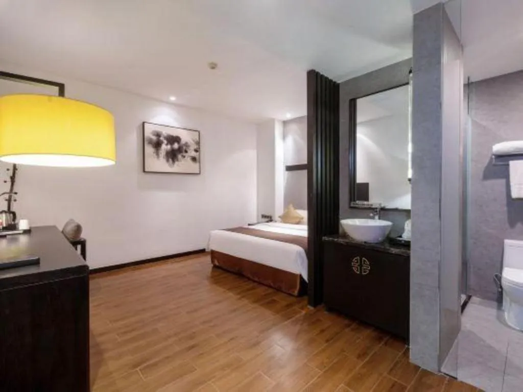 Bed in H Life Hotel Nanshan Branch