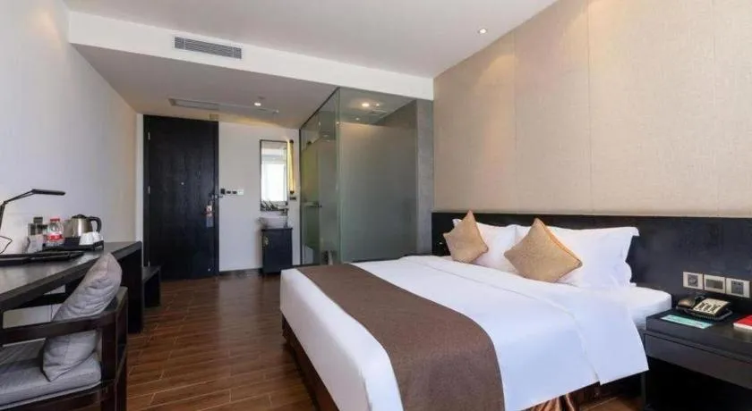 Bed in H Life Hotel Nanshan Branch