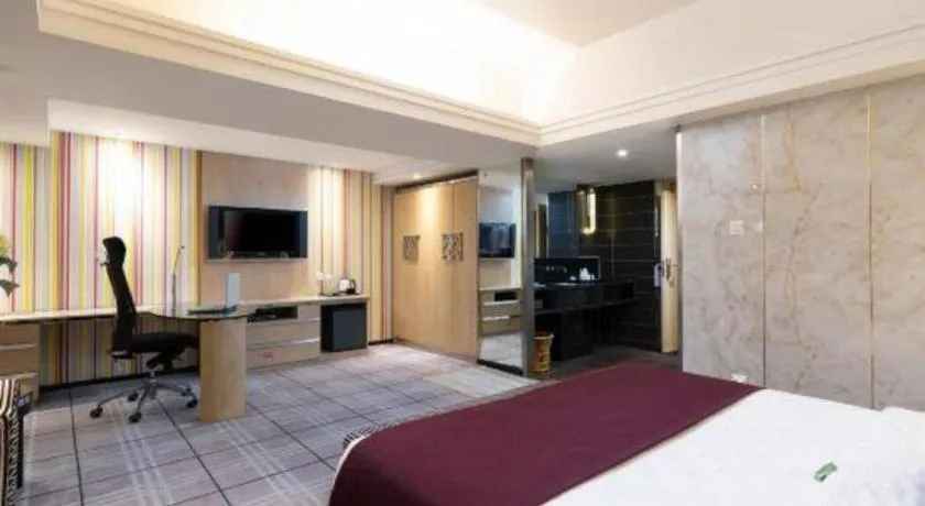 Bed in Nanning Sanzan Hotel