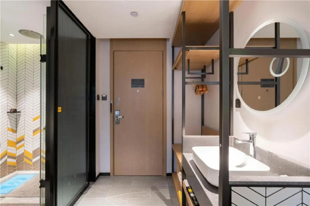 Bed in Nanning Sanzan Hotel