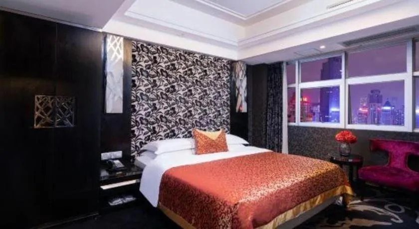 Bed in Nanning Sanzan Hotel