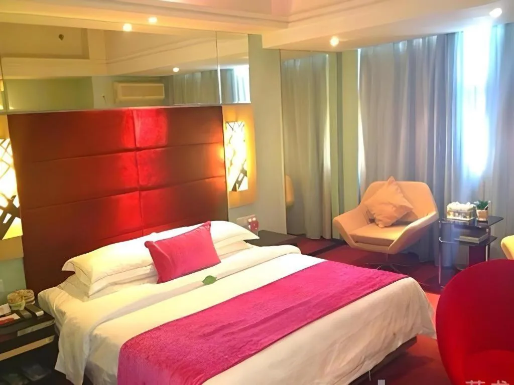 Bed in Nanning Sanzan Hotel