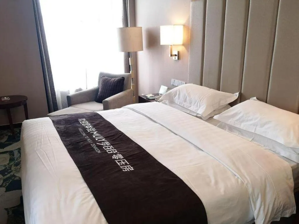 Bed in Inzone Garlnd Hotel Zhangqiu